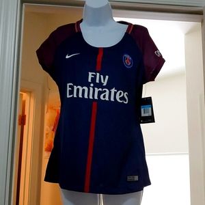 Women's Nike PSG Soccer Jersey 2017 Authentic